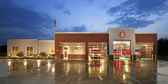 Lebanon Fire Station Construction Middle TN - Carden Co.